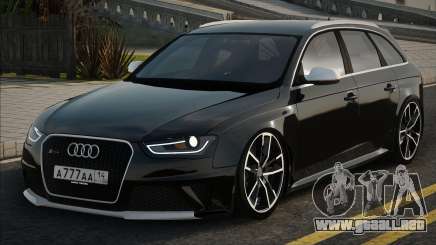 Audi RS4 Blek para GTA San Andreas