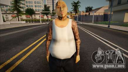 Hombre chino en camiseta para GTA San Andreas