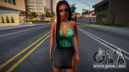 New skin Girl 8 para GTA San Andreas