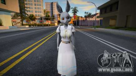 Grey Rabbit Girl para GTA San Andreas