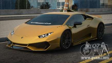 Lamborghini Huracan Yel para GTA San Andreas