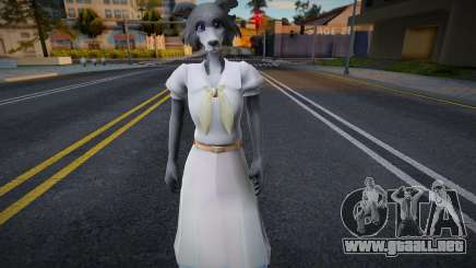 Grey Wolf Girl para GTA San Andreas