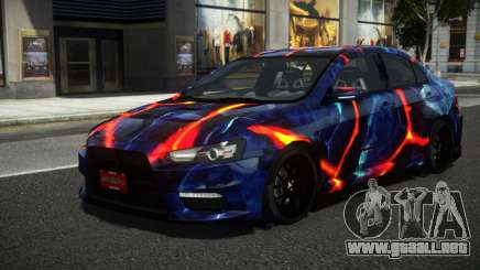 Mitsubishi Lancer Evo X YHG S7 para GTA 4