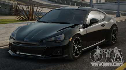 Subaru BRZ 2013 Blek para GTA San Andreas