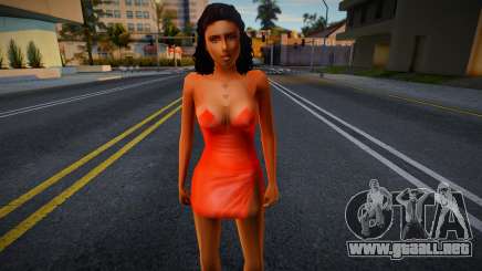 New skin Girl 9 para GTA San Andreas