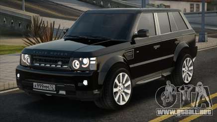 Range Rover Sport Blek para GTA San Andreas