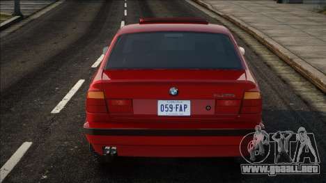 BMW 525 Red para GTA San Andreas