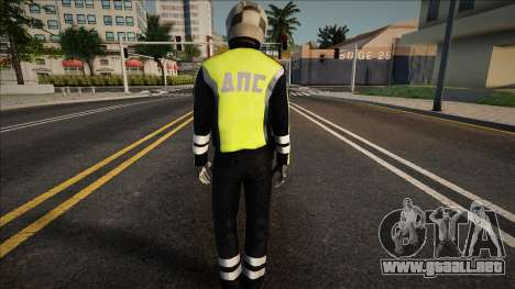 Inspector del batallón motorizado de la policía  para GTA San Andreas