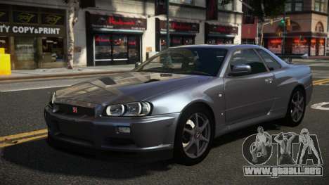 Nissan Skyline R34 Heroshi para GTA 4