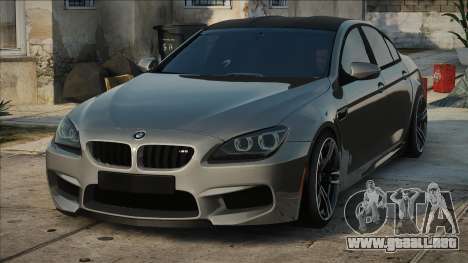 BMW M6 Gran Coupe Silver para GTA San Andreas