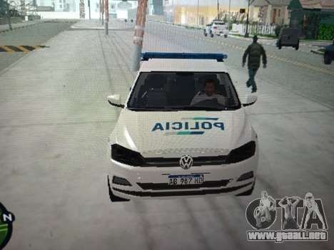 Volkswagen Virtus Policia PBA para GTA San Andreas