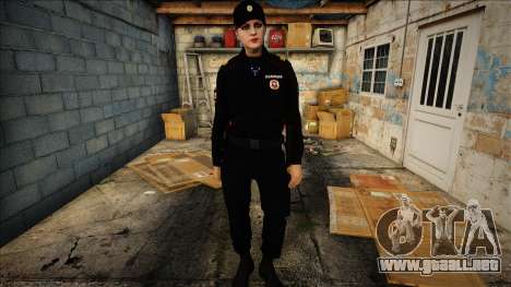 Sargento del servicio de patrulla (niña) para GTA San Andreas