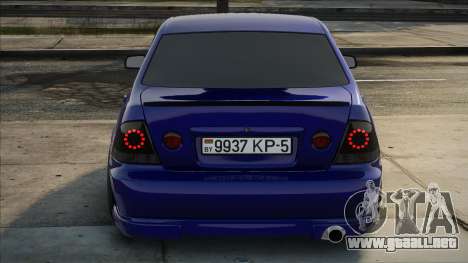 Toyota Altezza Blue para GTA San Andreas