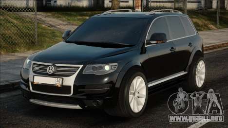 Volkswagen Touareg R50 Black para GTA San Andreas