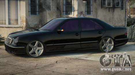 Mercedes Benz W210 E55 AMG Blek para GTA San Andreas