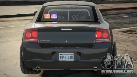 LAPD 2009 Dodge Charger Unmarked para GTA San Andreas