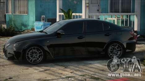 Lexus IS-F Blak para GTA San Andreas