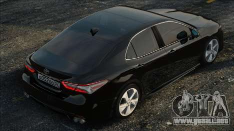 2018 Toyota Camry XV70 Black para GTA San Andreas