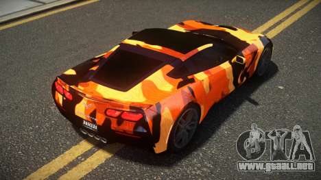 Chevrolet Corvette Nafury S5 para GTA 4