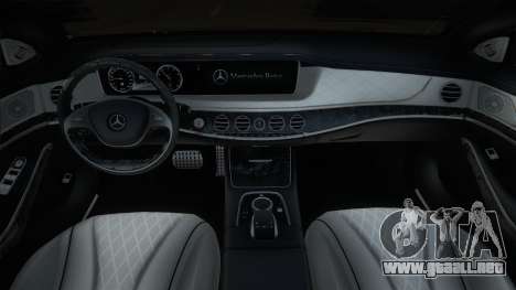 Mercedes - Benz S500 Amg Package W222 2014 para GTA San Andreas