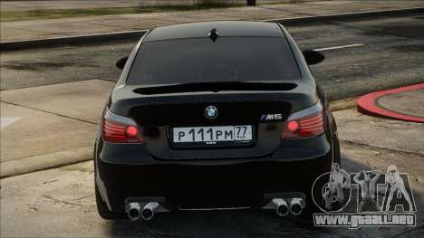 BMW M5 e60 Black Ed para GTA San Andreas