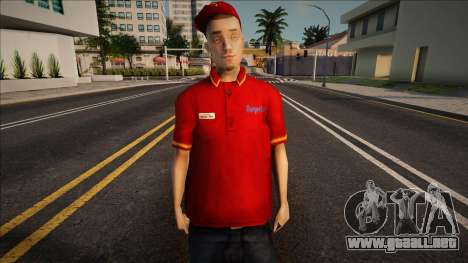 Bobby - Burger Shot para GTA San Andreas