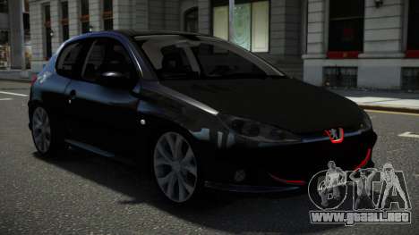 Peugeot 206 Rozzy para GTA 4