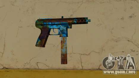 Tec-9 Texture Rusty para GTA Vice City