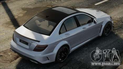 Mercedes-Benz C63 AMG Serie Negra para GTA San Andreas