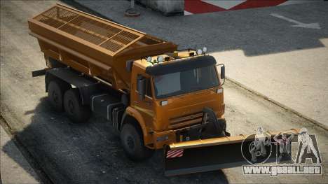 Kamaz 43118 (Quitanieves) para GTA San Andreas