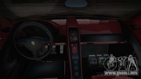 Porsche Carrera GT Shift 2 - Red Interior para GTA San Andreas