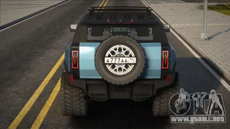 GMC Hummer EV Dia para GTA San Andreas