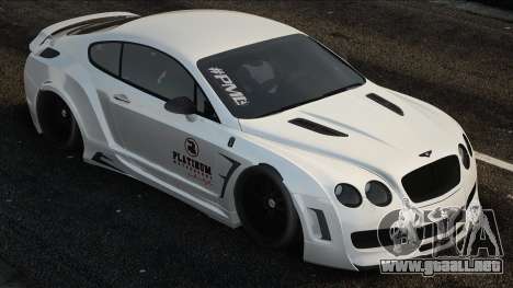 Bentley Continental GT Platinum Motorsport WY para GTA San Andreas