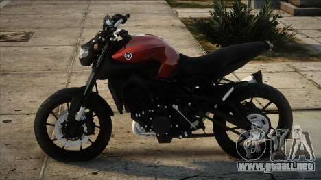 YAMAHA MT 09 ALET NALET [Realizim Motoru] para GTA San Andreas