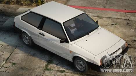 VAZ 2108 Blanco en stock para GTA San Andreas