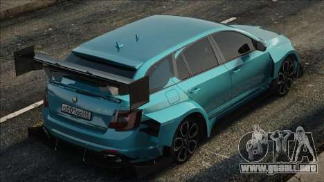 Skoda Octavia VRS BLue para GTA San Andreas