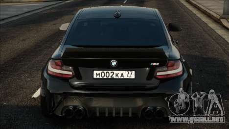 Bmw M2 Blek para GTA San Andreas