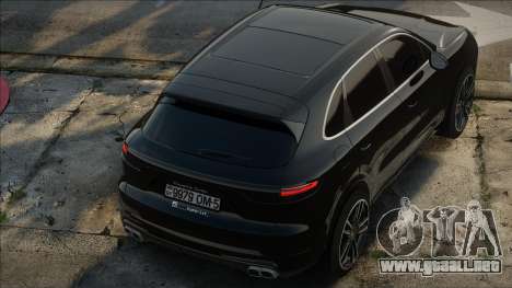 Porsche Cayenne Turbo Blacks para GTA San Andreas