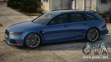 Audi RS6 C7 BL para GTA San Andreas