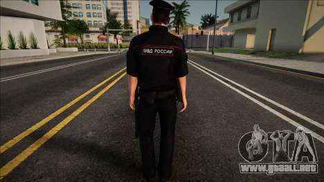 Teniente Mayor del Servicio de Patrulla para GTA San Andreas