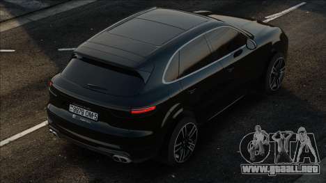 Porsche Cayenne Turbo Black para GTA San Andreas