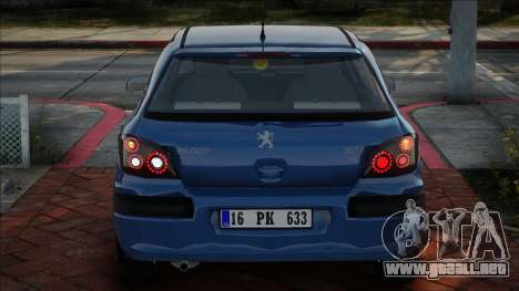 Peugeot 307 HDI para GTA San Andreas