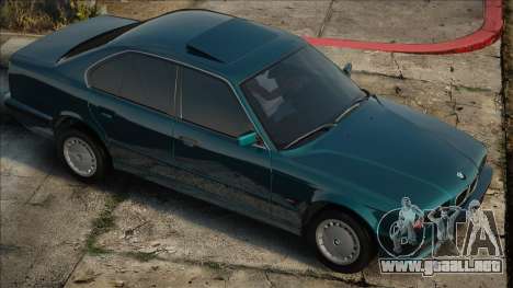 BMW E34 Green para GTA San Andreas