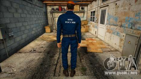 Piel de un empleado del Ministerio de Situacione para GTA San Andreas