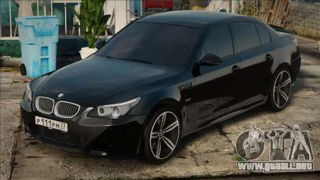 BMW M5 e60 Black Ed para GTA San Andreas