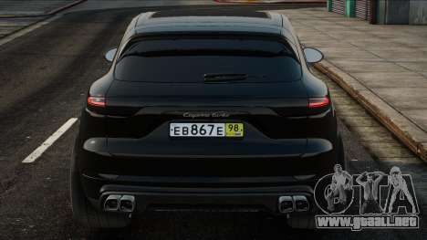 Porsche Cayenne Turbo Blek para GTA San Andreas