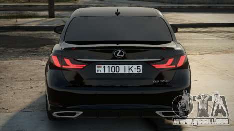 Lexus GS350 Blac para GTA San Andreas