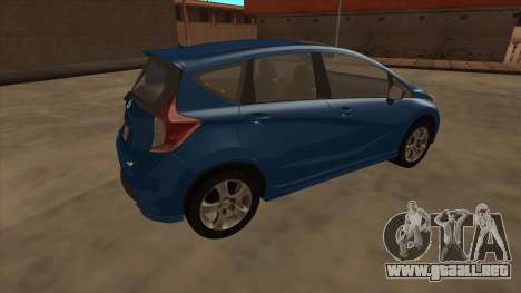 2014 Nissan Note E12 para GTA San Andreas