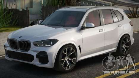 BMW X5 G05 White para GTA San Andreas