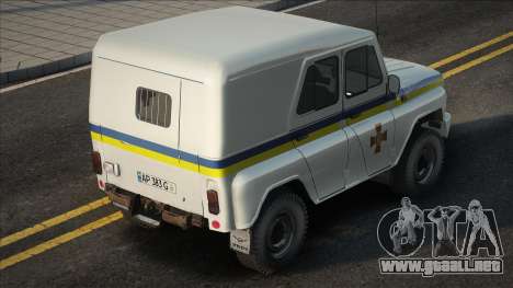 UAZ-3151 Guardia Nacional de Ucrania para GTA San Andreas